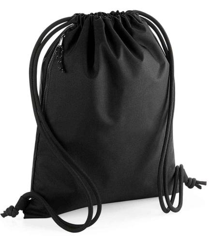 BagBase Recycled Gymsac - BLK - ONE
